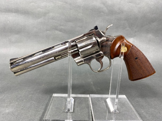 Colt Python 357 Magnum Revolver Vintage 1980 6" Barrel