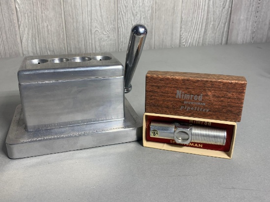 Cigar Cutter and Nimrod Pipe Lighter