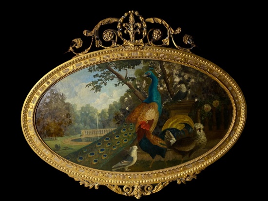 Unusual Antique Painting from Akron Gilded Age Mansion