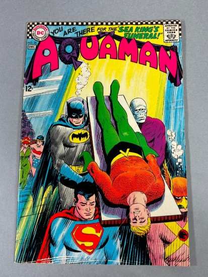 Aquaman 12 Cent Comic Book Sea King's Funeral Complete #30
