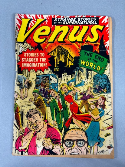 Venus Comic Book 10 cent No. 11 End of the World Complete