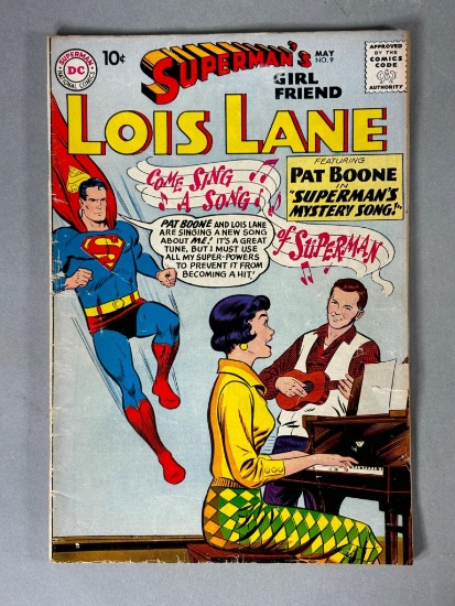 10 Cent Comic Book Superman's Girlfriend Lois Lane Pat Boone Complete