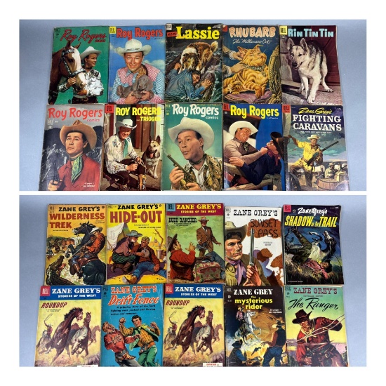 Lot of 20 Western Comic Books 10 Cents