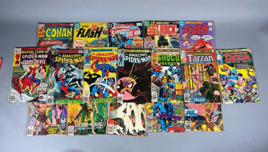 Group Lot of Vintage Comic Books 35 and 40 Cents