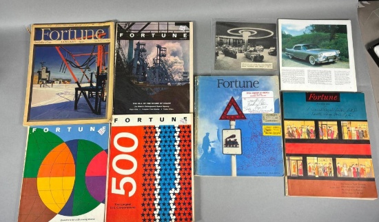 Group Lot of Vintage Fortune Magazines