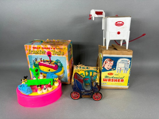 Group Lot of Vintage Toys in Boxes