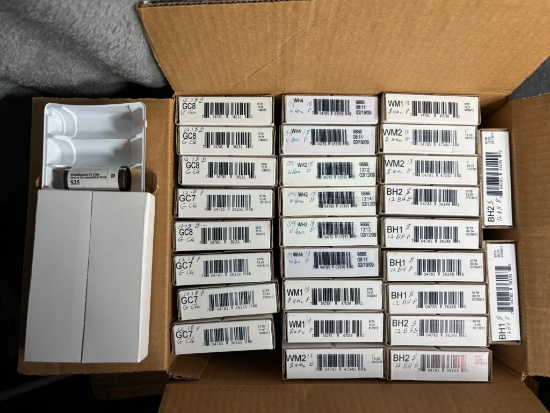 Huge Lot of Uncirculated Sealed Mint Coin Rolls $1 Coins $725 Face Value