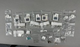 Group Lot of Opal Gemstones, Sterling Silver Supplies