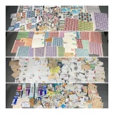Large Lot of Used and Unused Stamps and more!