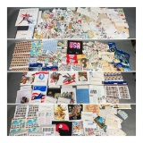 Large Lot of Unused Stamps and More