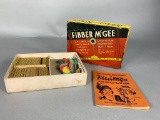 Vintage 1936 Amazing Adventures of Fibber McGee Party Game By Milton Bradley