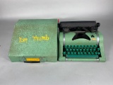 Vintage Tom Thumb Child's Typewriter Toy