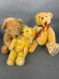 Group of Vintage Stuffed Bears including a Hermann Teddy Original