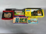 Group Lot of Model Railroad Scenery in Boxes