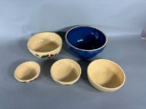 Group Lot of Vintage Mixing Bowls