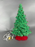 Unusual Vintage Ceramic Christmas Tree