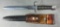 SWISS M57 RIFLE BAYONET WITH BLADE BY WENGER