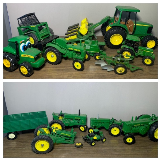 Diecast & Plastic John Deere Tractors by Ertl