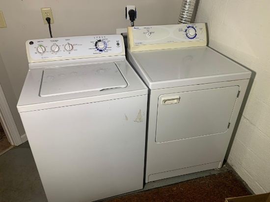 GE Washer & Amana Electric Dryer