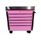Matco Tools Pink 5 Drawer Rolling Tool Chest with Contents
