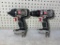 2 Porter Cable Impact Drivers
