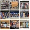 Large Group of DVDs and Blu-Ray DVDs