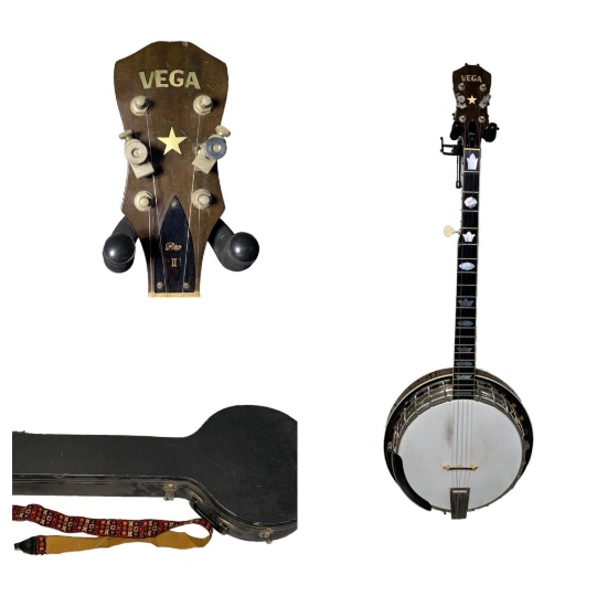 Vega Pro II Banjo with Case