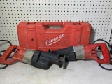 2 Milwaukee Reciprocating Saws with One Case