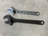 2 Blue Point Adjustable Wrenches
