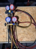 Imperial 4 Valve Gauges & Yellow Jacket R-22 Gauges