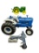 Vintage DieCast Tractors John Deere and Ford and Implement