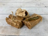 3 Parcels Vintage Military Ammunition Unmarked
