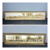 Two Rare Yard Long Photos Marion Ohio Coon Hunters Association