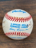 Signed Baseball Cast of 