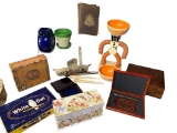 Funky Chip & Dip Holder, Odd Fellows Monitor and Guide, Shawnee Pottery & More