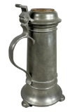 Vintage Reed and Barton Pewter Tankard With New England Kennel Club Plaque on Lid