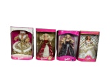 Four Vintage Barbies In Boxes