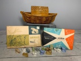 Vintage Wade Noah's Ark With Animals and Two Wade Whimsies Sets