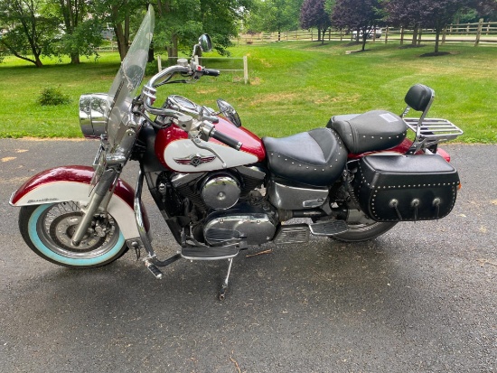 2008 Kawasaki Vulcan 1500 Motorcycle 52,827  Miles