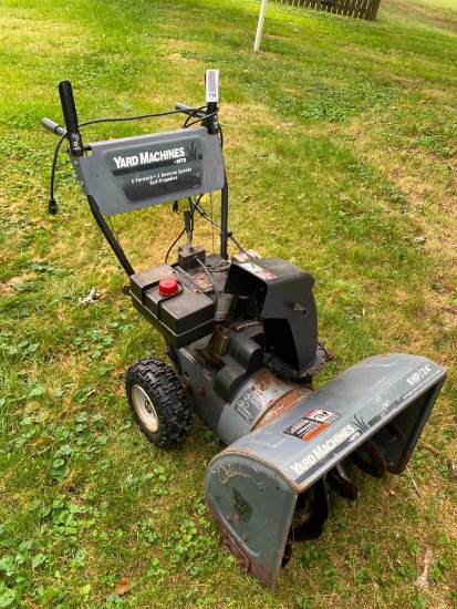 Yard Machines Snow Blower 8 HP 24"