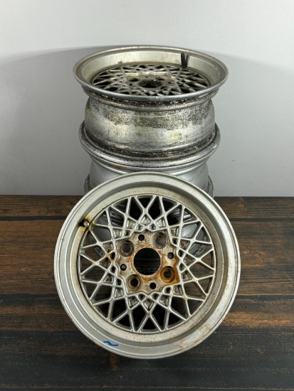 Set of 4 Original BMW Factory BBS Style Rims
