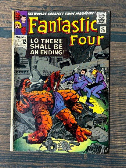 The Fantastic Four, Vol. 1, No. 43, 1965, 12 cents