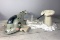 Vintage Star Wars 1981 Kenner Boba Fett Slave 1 With Kenner 1979 Hoth Turret