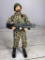 Vintage GI Joe Falcon Camouflage Uniform with Accessories