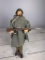 Vintage GI Joe Army Fighter Action Figures With Poncho and Accessories