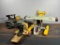 Group of Vintage GI Joe Action Team Vehicles Including Tonka Jeep, Avenger Pursuit Craft, Airboat
