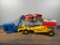 Group of Vintage Construction Equipment and VW Van