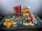 Large Lot Assorted Vintage Toys including Pieces, Parts