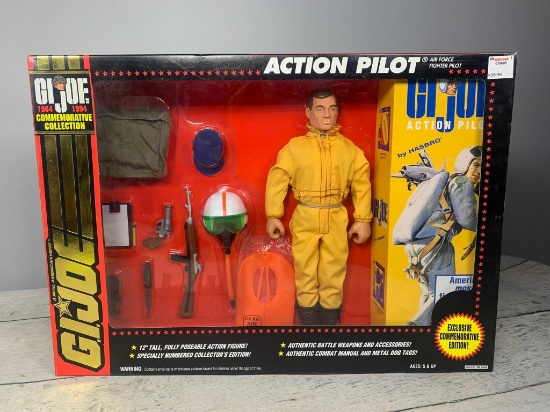 Factor Sealed Vintage 1994 GI Joe Action Pilot Figure