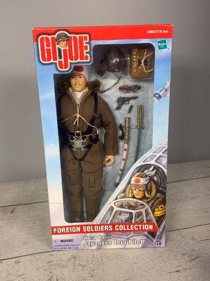 GI Joe Factory Sealed Foreign Soldiers Collection WW2 Japanese Zero Pilot